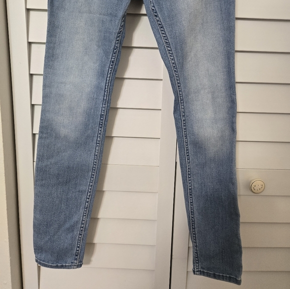 Hollister Womens Blue Jeans Suprr Skinny Low Rise Size 3S W26 L28 - Picture 4 of 16